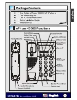 Preview for 2 page of Ovislink AirLive ePhone-1000S User Manual