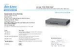 Ovislink AirLive POE-FSH804AT Quick Setup Manual предпросмотр