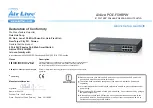 Предварительный просмотр 1 страницы Ovislink AirLive POE-FSH8PW Quick Setup Manual