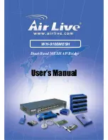 Ovislink AirLive WH-9100MESH User Manual preview