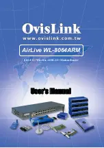 Preview for 1 page of Ovislink AirLive WL-8064ARM User Manual