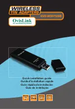 Preview for 1 page of Ovislink EVO-W301USB Quick Installation Manual