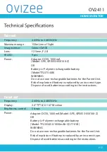 Предварительный просмотр 18 страницы Ovizee OV2411 User Manual