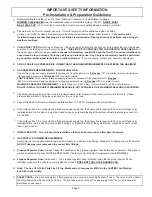 Preview for 3 page of OW Lee CASUAL FIRESIDE 5110-2442C-E Owner'S Manual