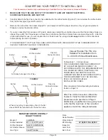 Preview for 14 page of OW Lee CASUAL FIRESIDE 5110-2442C-E Owner'S Manual