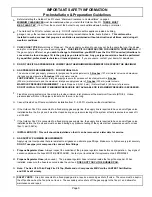 Preview for 3 page of OW Lee CASUAL FIRESIDE 5110-30RDC Manual