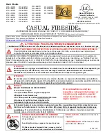 Предварительный просмотр 15 страницы OW Lee CASUAL FIRESIDE 5110-42RDO Manual