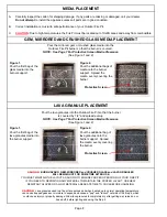 Preview for 8 page of OW Lee CASUAL FIRESIDE Creighton 5136-42SQO Owner'S Manual