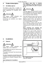 Предварительный просмотр 8 страницы OWA Mycare MP50 Installation And Operating Instructions Manual