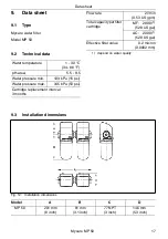 Preview for 17 page of OWA Mycare MP50 Installation And Operating Instructions Manual