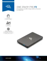 OWC ENVOY PRO FX User Manual предпросмотр