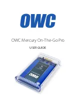 Preview for 1 page of OWC Mercury On-The-Go Pro User Manual