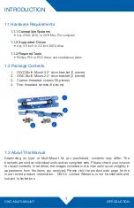 Предварительный просмотр 3 страницы OWC Multi-Mount Assembly Manual