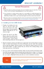 Предварительный просмотр 4 страницы OWC Multi-Mount Assembly Manual