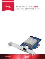 OWC PCIE10GB User Manual preview