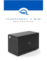 OWC THUNDERBAY Assembly Manual & User Manual preview