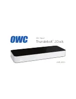 OWC Thunderbolt2 Dock User Manual предпросмотр