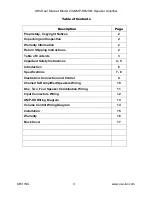 Preview for 3 page of OWI 2X2AMP-HD2S61 User Manual