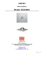 OWI 2X2IC6NA User Manual предпросмотр