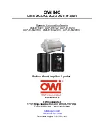 OWI AMP-BT-602-1 User Manual предпросмотр