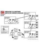 OWI AMP04TRP Wiring Diagram предпросмотр