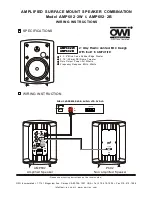 OWI AMP602-2W Installation Instructions preview