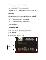 Preview for 8 page of OWI AMPMA40X User Manual