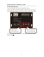 Preview for 9 page of OWI AMPMA40X User Manual