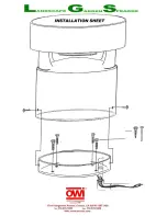 Предварительный просмотр 2 страницы OWI LGS100 Installation Instruction Sheet