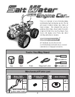 Предварительный просмотр 3 страницы OWI Salt Water Fuel Cell Engine Car kit Assembly & Instruction Manual