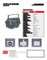 OWI ST-83 Specifications preview