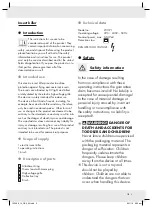 Preview for 3 page of OWIM 103469 Operation And Safety Notes