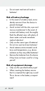 Preview for 42 page of OWIM 103897 Assembly, Operating And Safety Instructions