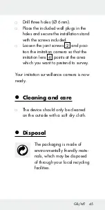 Preview for 45 page of OWIM 103897 Assembly, Operating And Safety Instructions