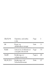 Preview for 3 page of OWIM 277519 Operation And Safety Notes