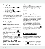 Preview for 14 page of OWIM 288616 Operation And Safety Notes