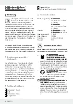 Предварительный просмотр 24 страницы OWIM 297672 Operation And Safety Notes