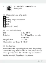 Preview for 7 page of OWIM 300109 Operation And Safety Notes