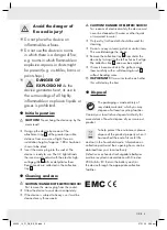 Предварительный просмотр 5 страницы OWIM 43025 Operation And Safety Notes