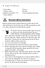 Preview for 10 page of OWIM DM6308-EU-BL Operation And Safety Notes