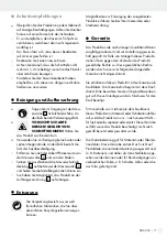 Предварительный просмотр 16 страницы OWIM florabest 282235 Operation And Safety Notes