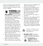 Предварительный просмотр 8 страницы OWIM IAN 288616 Operation And Safety Notes