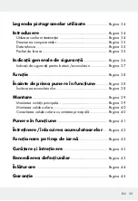 Preview for 33 page of OWIM LUVARNOLUX Series Assembly, Operating And Safety Instructions