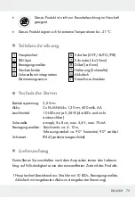 Preview for 79 page of OWIM LUVARNOLUX Series Assembly, Operating And Safety Instructions