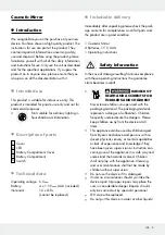 Предварительный просмотр 5 страницы OWIM Miomare HG00718 Operation And Safety Notes