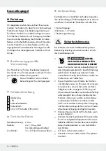 Preview for 14 page of OWIM Miomare HG00718 Operation And Safety Notes