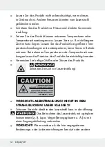 Предварительный просмотр 12 страницы OWIM Parkside HG06987 Operation And Safety Notes