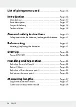 Предварительный просмотр 34 страницы OWIM Parkside HG06987 Operation And Safety Notes