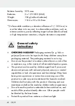 Предварительный просмотр 40 страницы OWIM Parkside HG06987 Operation And Safety Notes