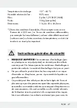 Предварительный просмотр 67 страницы OWIM Parkside HG06987 Operation And Safety Notes